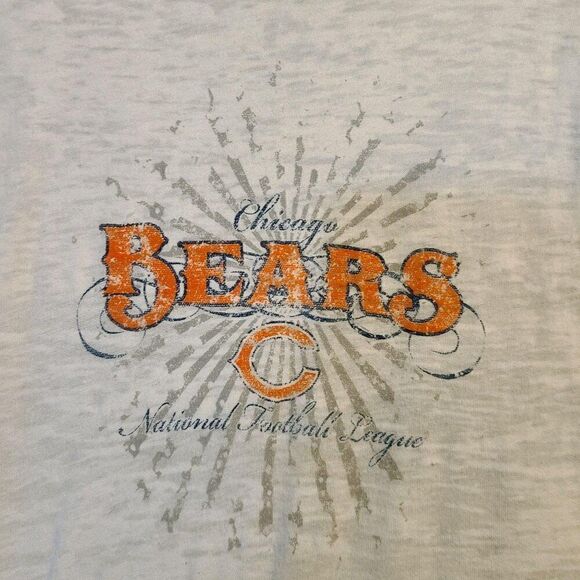 Chicago Bears Lg Burnout Tee - Picture 5 of 11